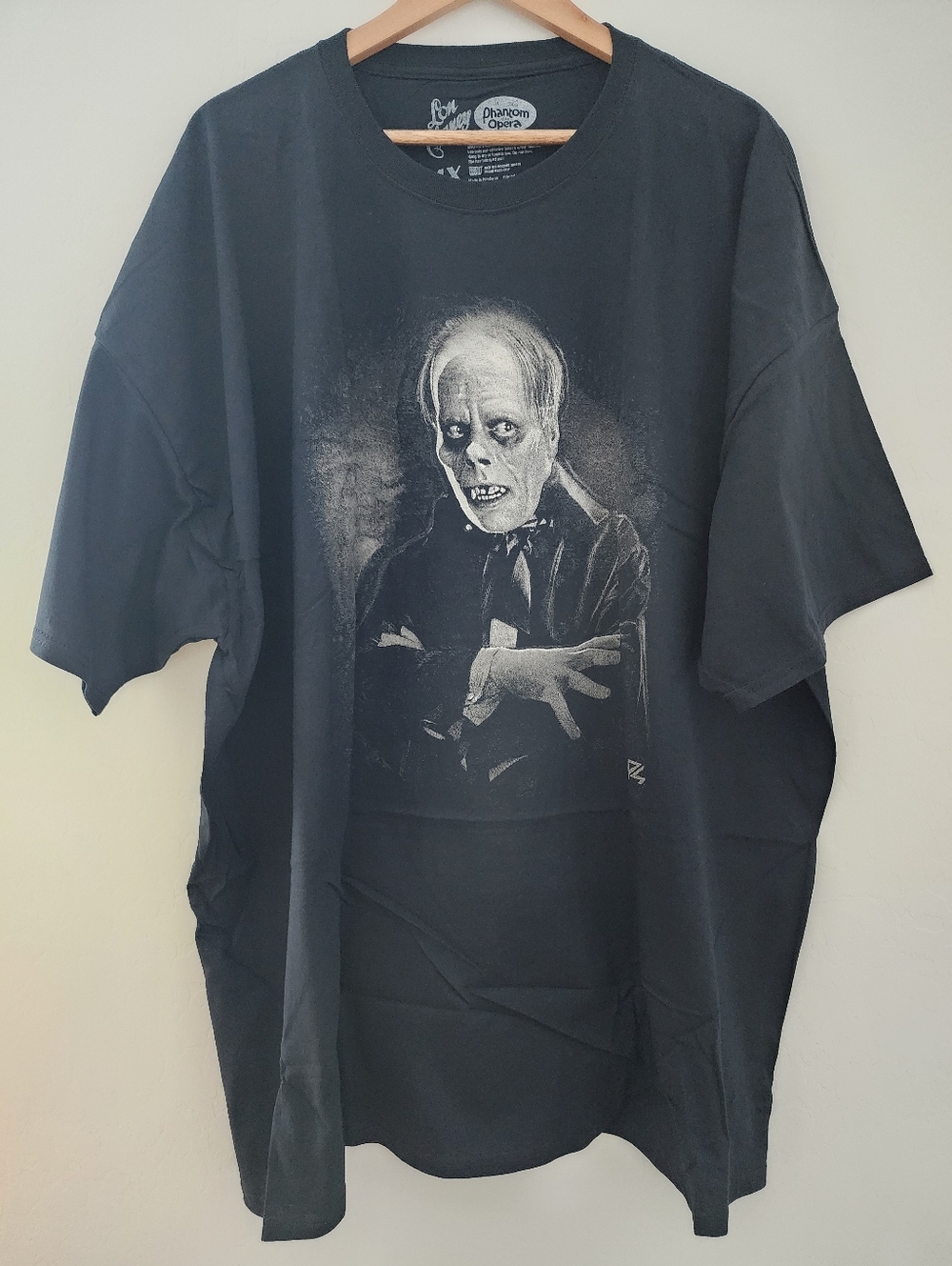 New Fright Rags Lon Chaney Phantom Of The Opera Tshirt, Preshrunk Cotton, 4XL